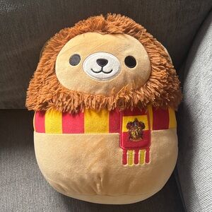 Squishmallows Red and Yellow Lion Stuffed Animal